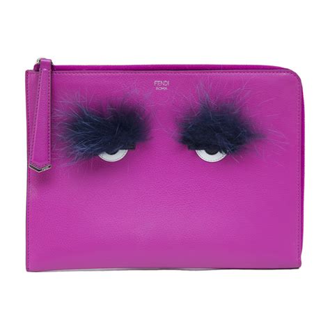 fendi monster clutch|fendi online shop.